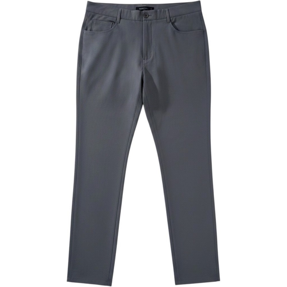 Vuori Meta Pant Mens 36 Charcoal Grey Technical 5-Pocket Stretch Chino V430